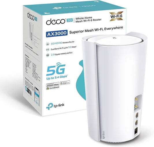 TP-Link Deco X50-5G LTE Router Wi-Fi 6 AX3000